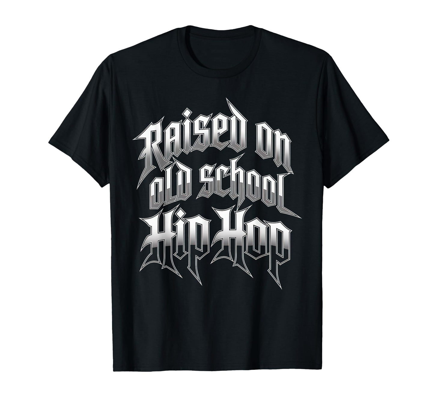 Raised Old School Hip Hop Cassette T-Shirt - Streetwear Style Men Women
