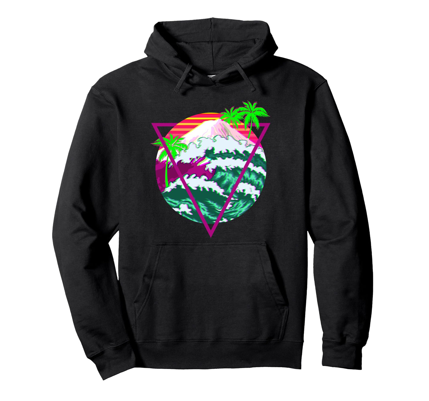 Vaporwave Aesthetic Japanese Waves 1980S Hoodie - Streetwear Style Unisex