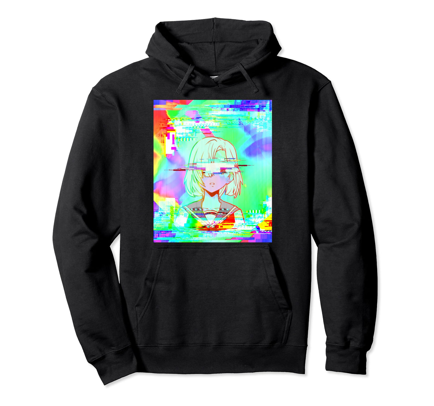 Kidcore Aesthetic Vaporwave Anime 80S Hoodie - Minimalist Print Men Women