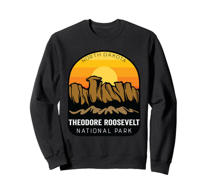 Us Theodore Roosevelt National Sweatshirt - Fun Novelty Design Men Women