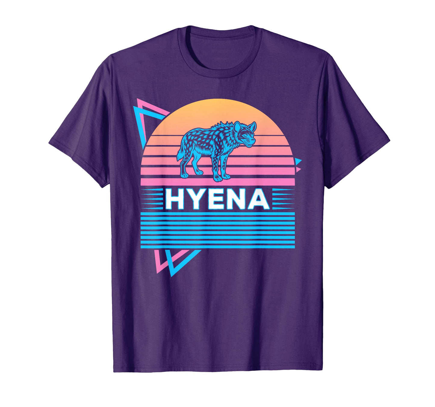 Hyena Vaporwave Aesthetic T-Shirt - Streetwear Style Unisex