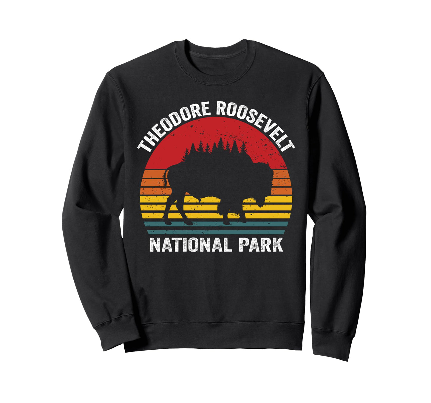 Us Theodore Roosevelt National Sweatshirt - Minimalist Print Men Women
