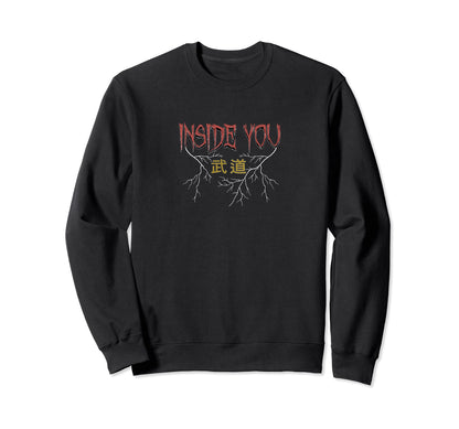 Demon Inside Asia 90S Japan Grunge Sweatshirt - Unique Graphic Men Women