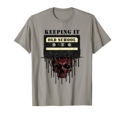 Keeping It Old School 80S 90S Hip T-Shirt - Casual Everyday Wear Men Women