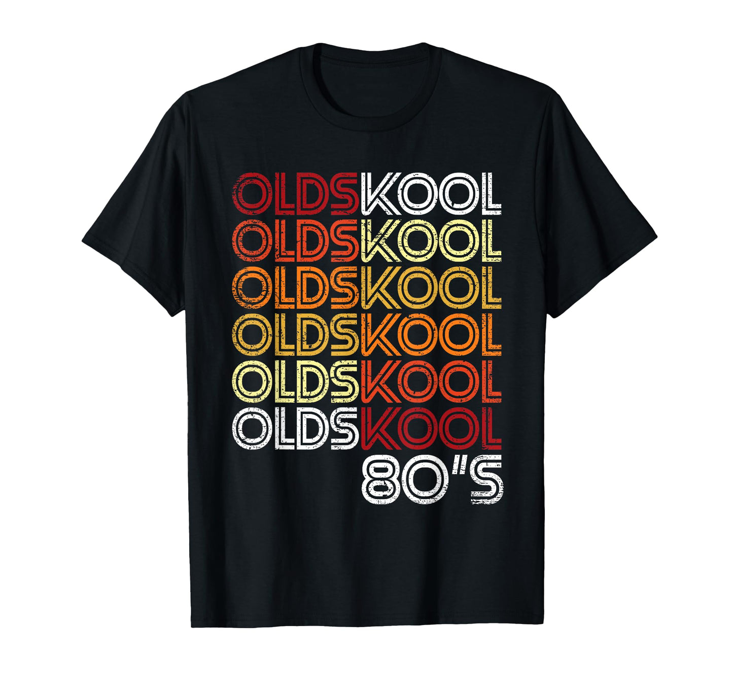 Olds Old School 80S Hip Hop And Rap T-Shirt - Streetwear Style for Adults
