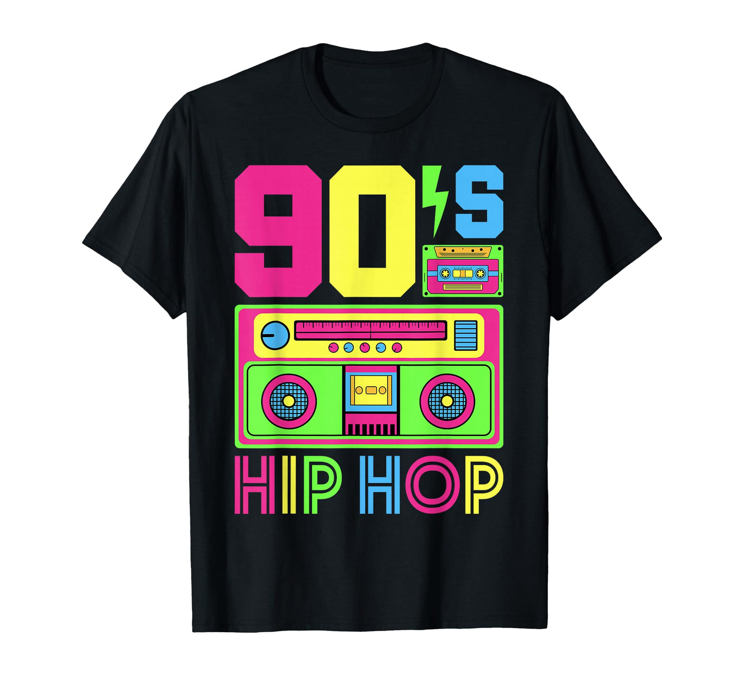 90S Hip Hop Party Outfit 90S Hip Hop T-Shirt - Custom Art Print Men Women