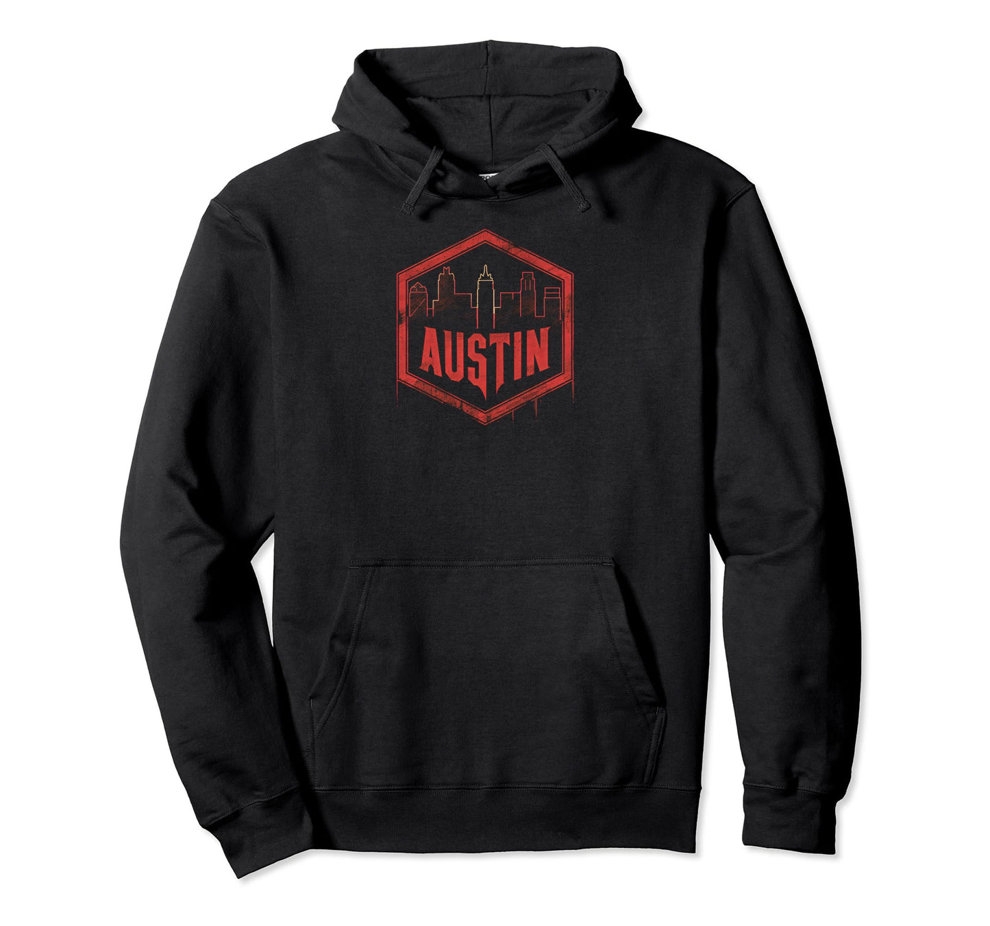 Austin Grit 90S Grunge Urbandecay Mens Hoodie - Aesthetic Graphic Unisex