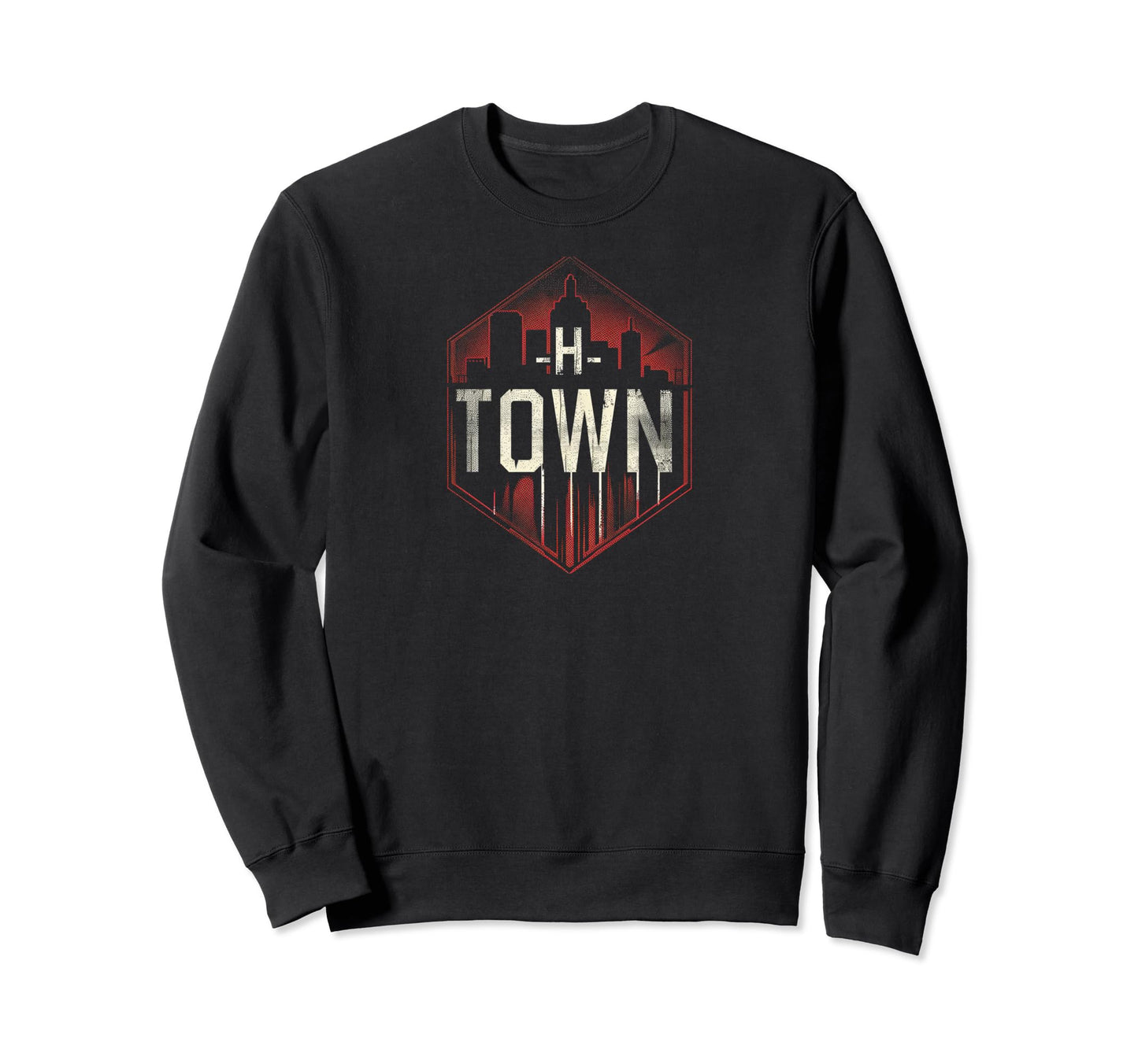 Htown Grit 90S Grunge Urbandecay Mens Sweatshirt - Graphic Print for Adults