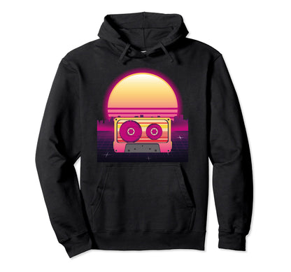 80S Art Vaporwave Aesthetic 80S Music Hoodie - Fun Novelty Design Unisex