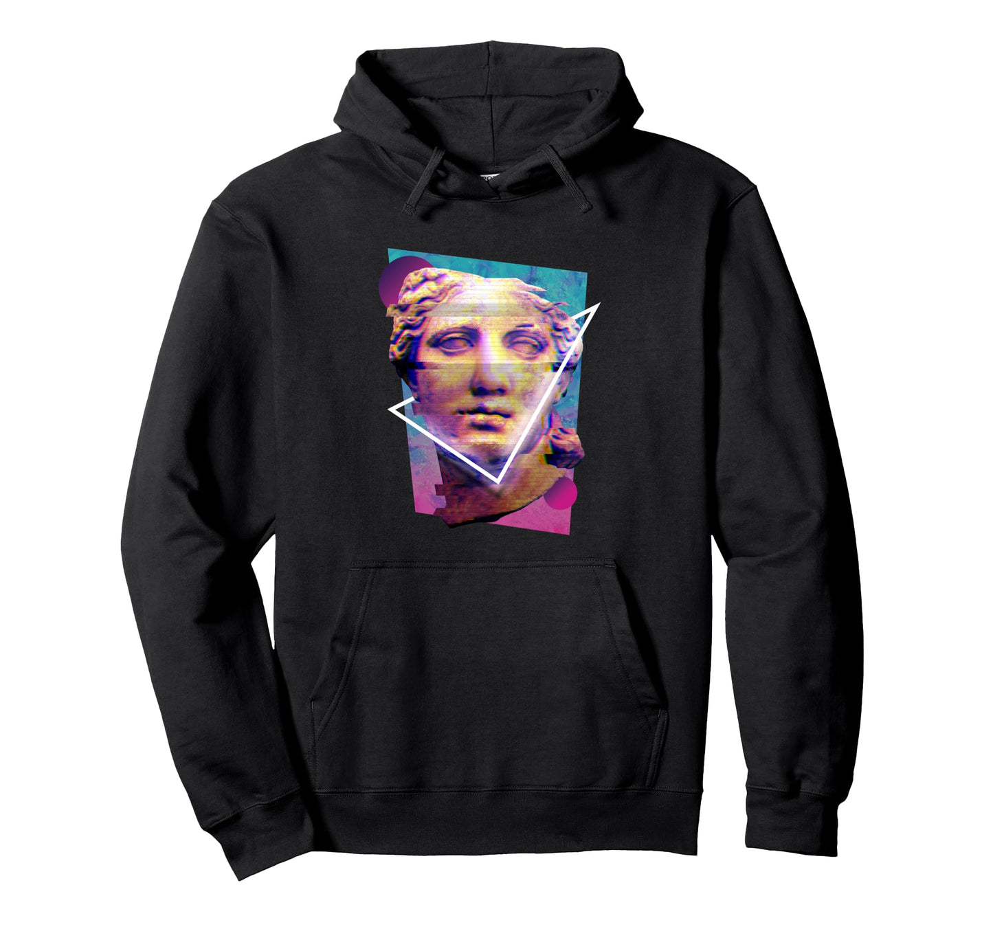 Venus Statue Collage Vaporwave Hoodie - Trendy Graphic for Adults