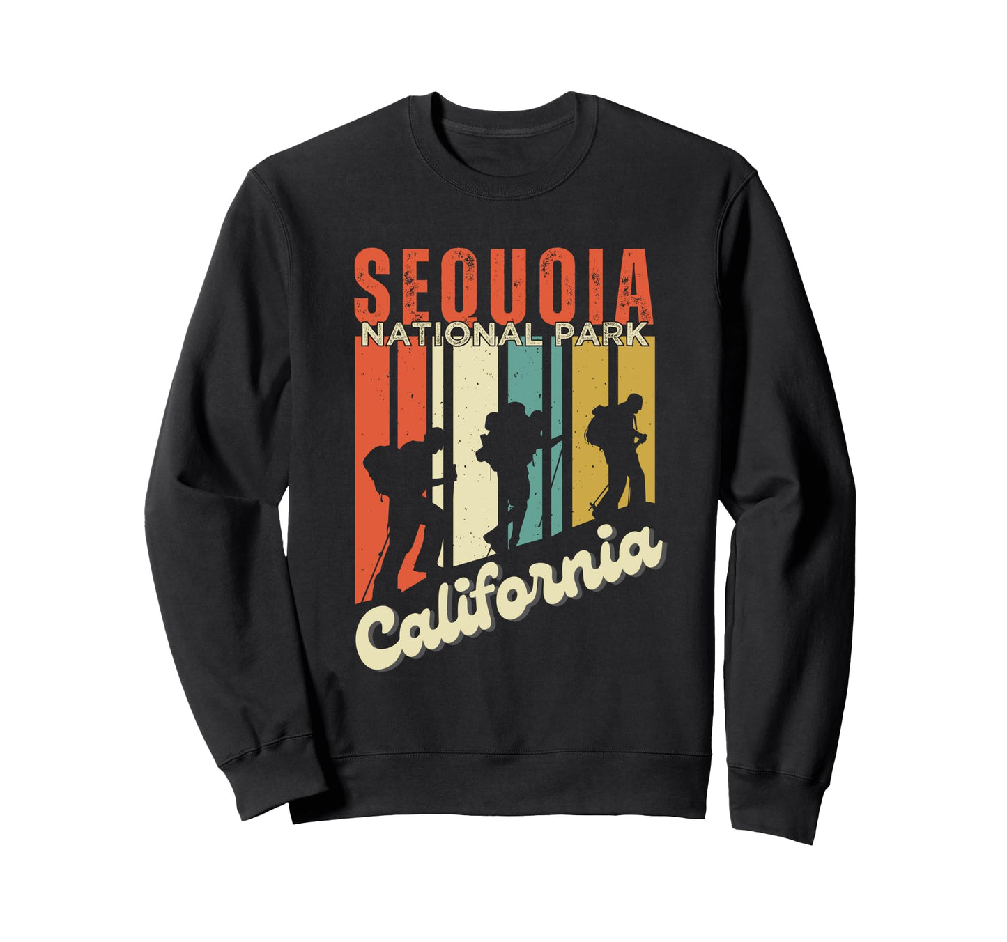 Sequoia National Park California Sweatshirt - Casual Everyday Wear Unisex