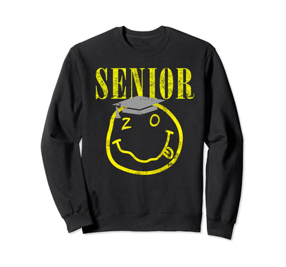 Class 2020 Senior 90S Grunge Sweatshirt - Aesthetic Graphic Men Women