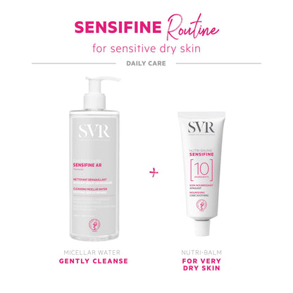 SVR Physiopure Cleansing Micellar Water - Gentle Makeup Remover for Sensitive Skin, Paraben-Free, 6.76 fl oz