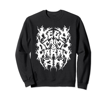 Grunge Aesthetic Death Metal Sweatshirt - Aesthetic Graphic Unisex
