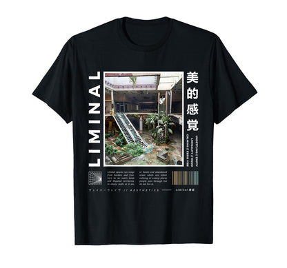 Liminal Spaces Internet 80S 90S T-Shirt - Fun Novelty Design for Adults