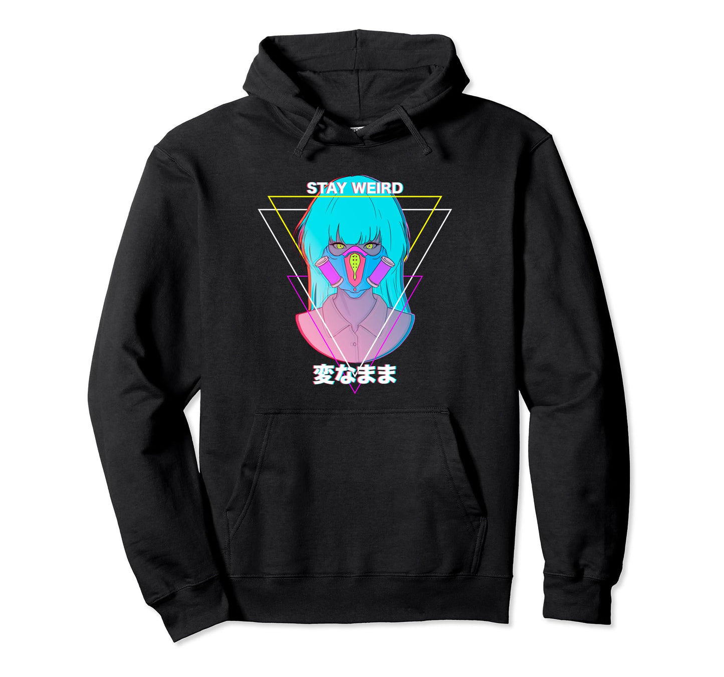 Stay Weird Pastel Goth Vaporwave Hoodie - Trendy Graphic Men Women