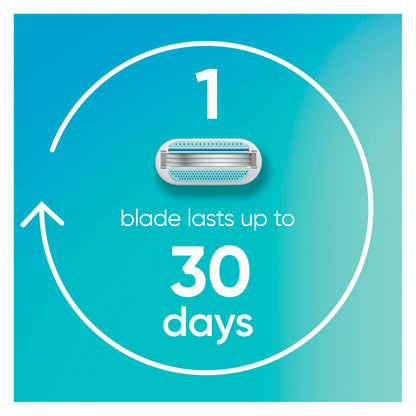 Gillette Venus Smooth Razor Blades 8 Count - For Women's Shaving