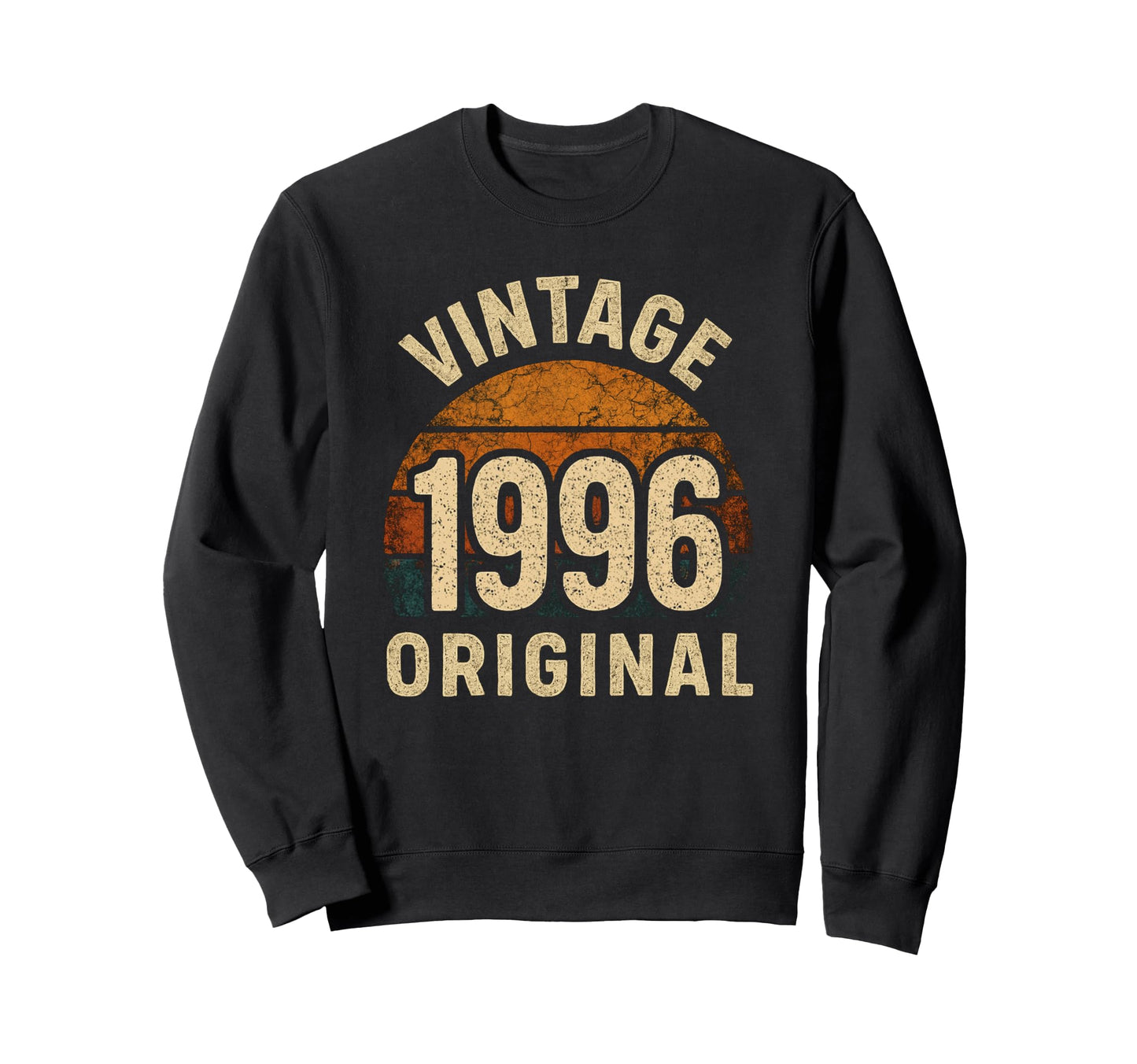 1996 Original Distressed Grunge Sweatshirt - Casual Everyday Wear Men Women