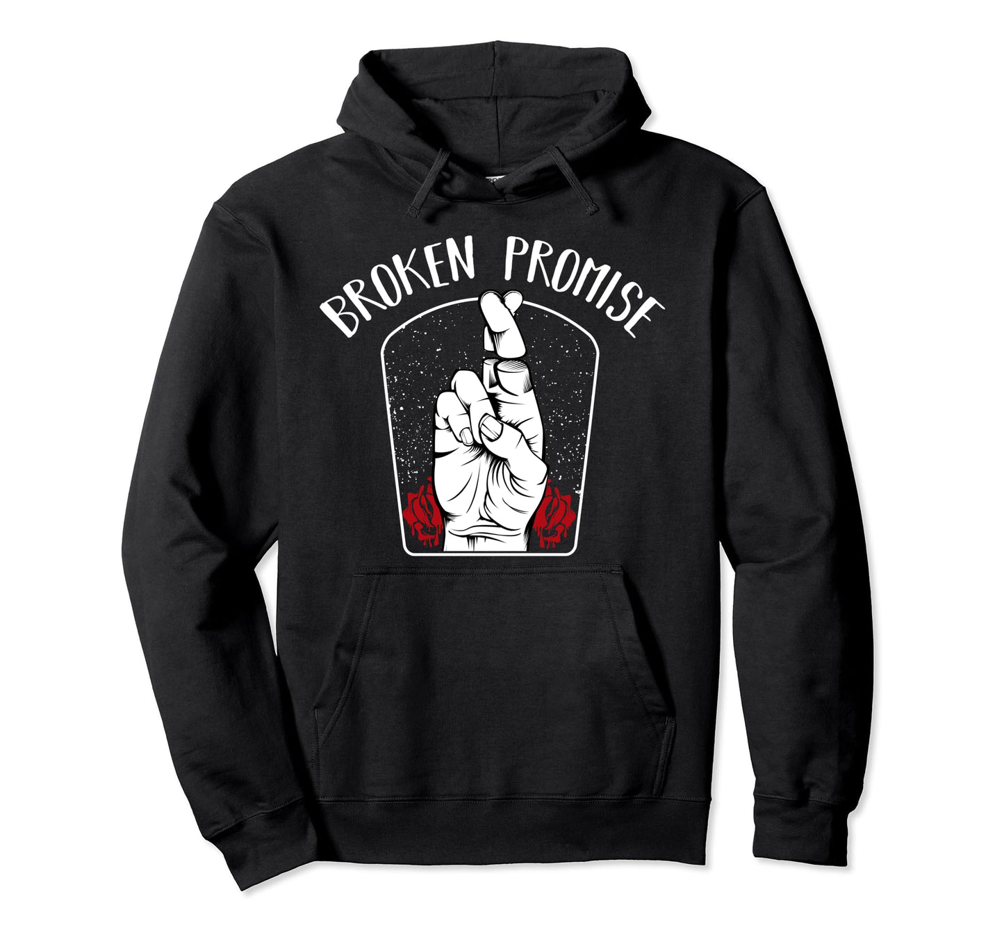 Broken Promise Aesthetic Vaporwave Hoodie - Casual Everyday Wear Unisex