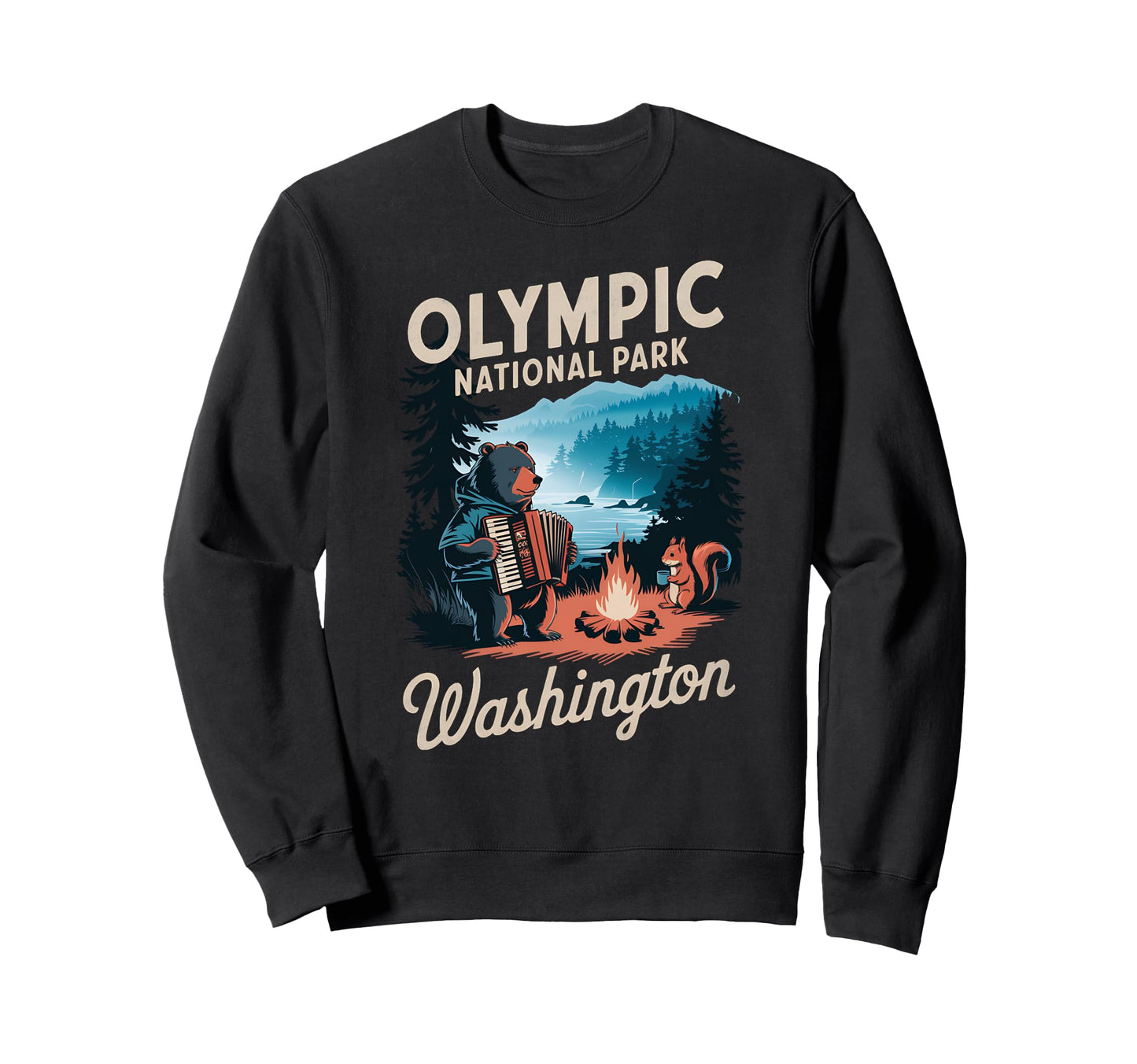 Explore Wilderness Olympic Sweatshirt - Streetwear Style for Adults