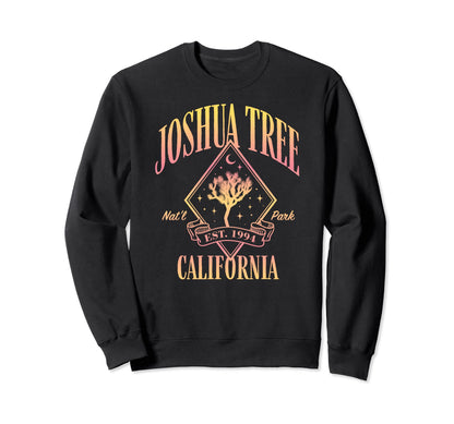 Joshua Tree National Park California Sweatshirt - Graphic Print Unisex