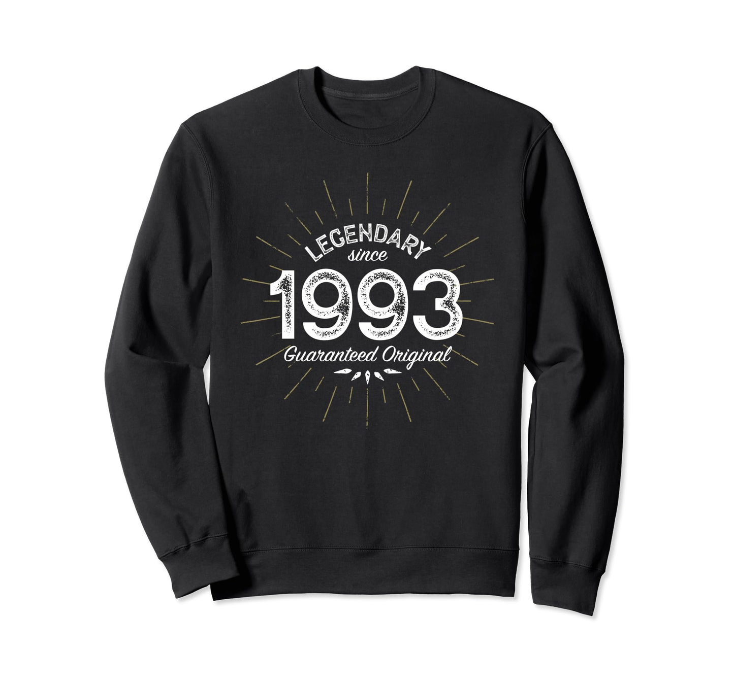 Legendary Since 1993 Birth Year Sweatshirt - Unique Graphic for Adults