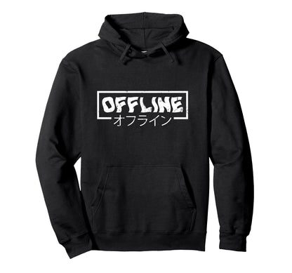 Memes Aesthetic Vaporwave Japanese Hoodie - Minimalist Print for Adults