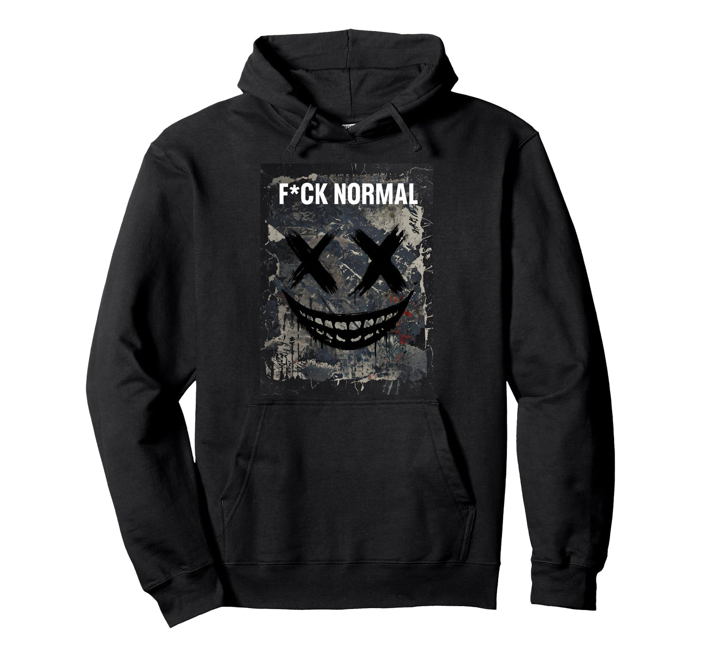 Grunge Punker Nostalgia Hoodie - Unique Graphic Men Women