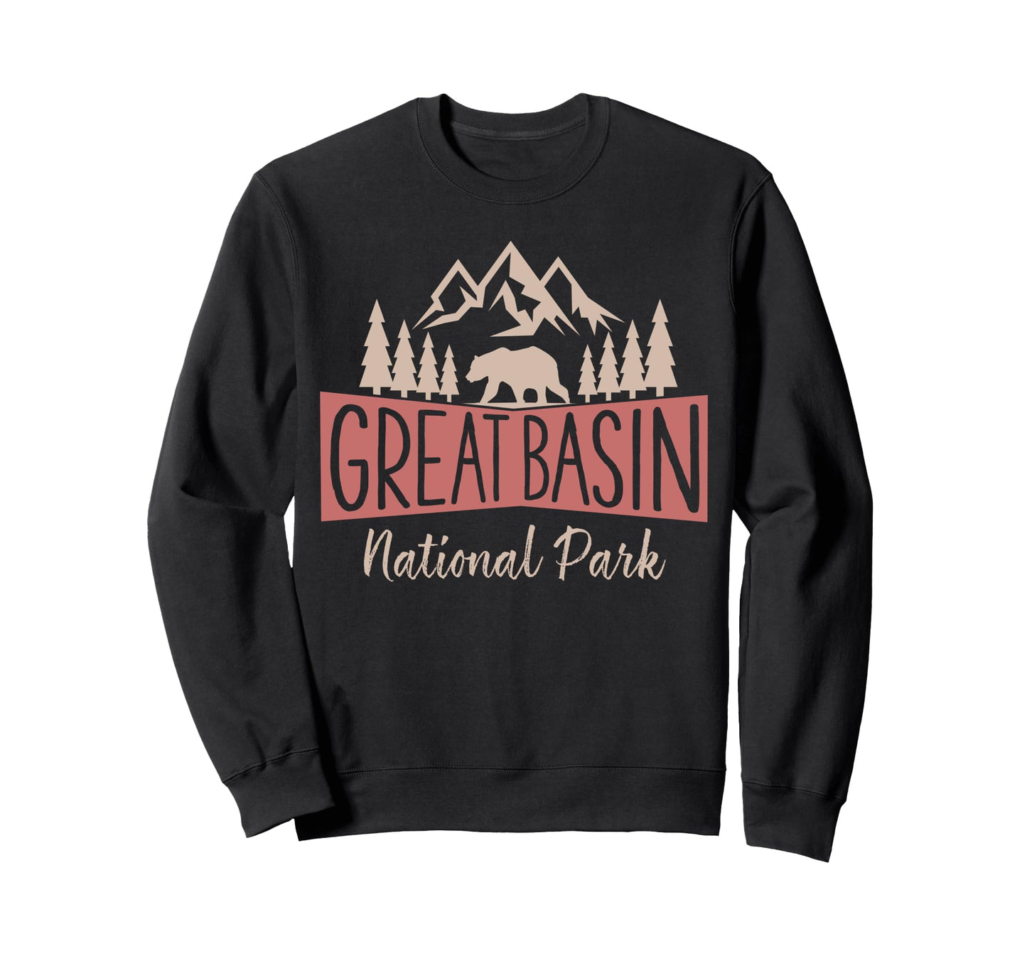 Great Basin National Park Us Sweatshirt - Minimalist Print Men Women