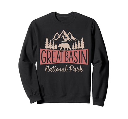 Great Basin National Park Us Sweatshirt - Minimalist Print Men Women