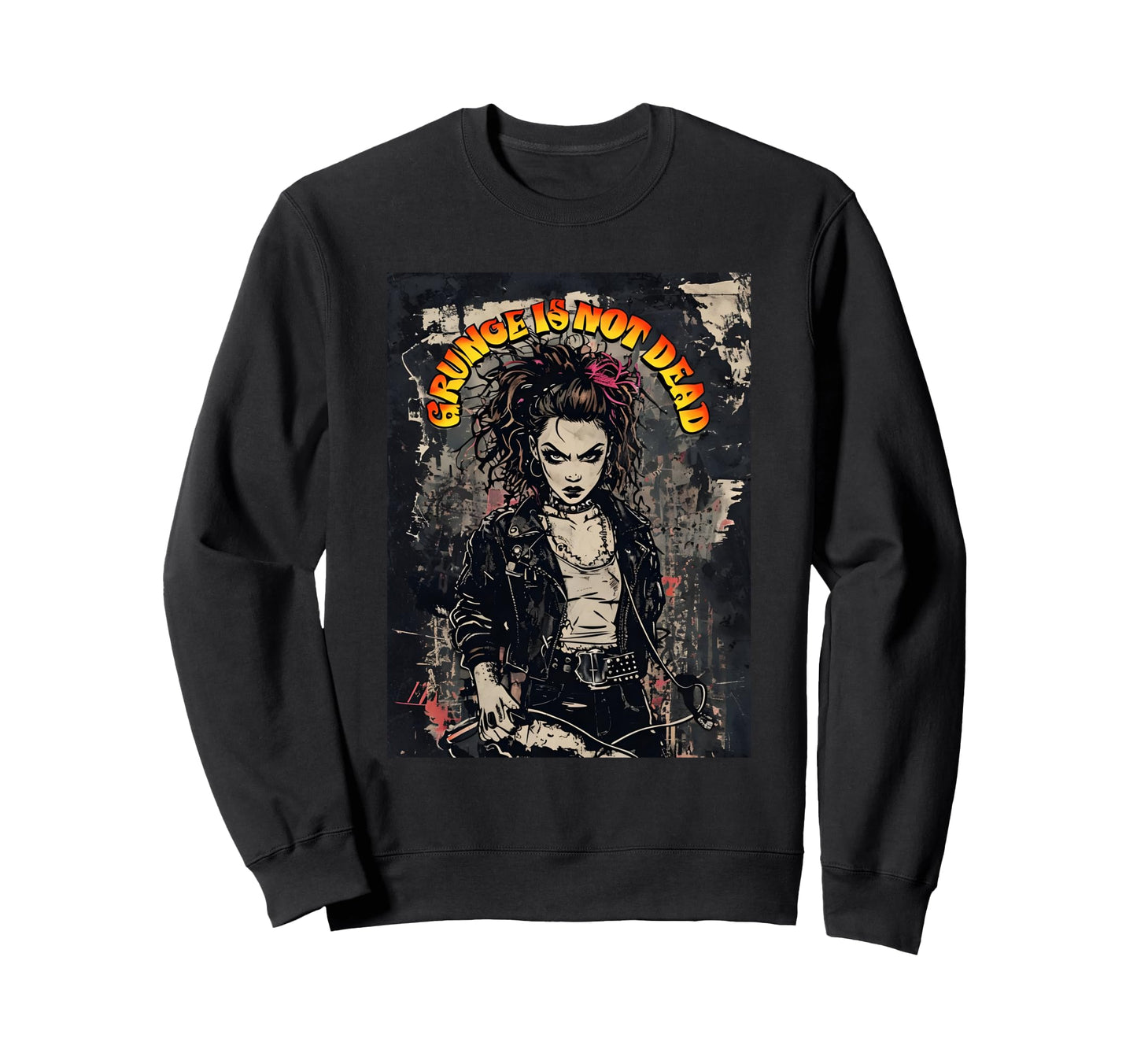 Punk Musik 90S Melancholie Geschenkidee Hoodie - Graphic Print for Adults