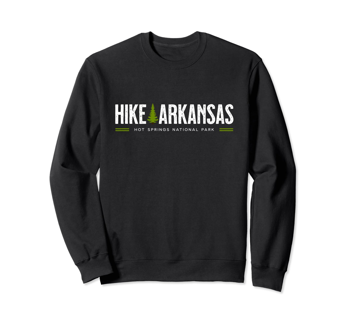 Arkansas Hike Hot Springs Sweatshirt - Aesthetic Graphic for Adults