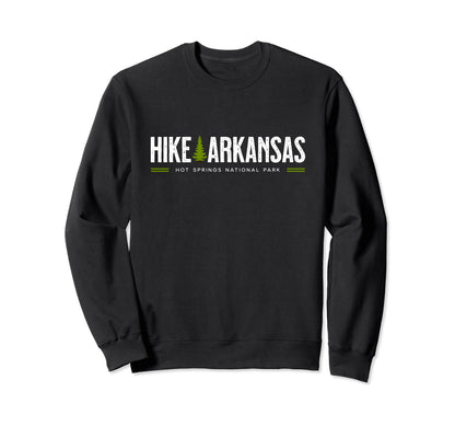 Arkansas Hike Hot Springs Sweatshirt - Aesthetic Graphic for Adults