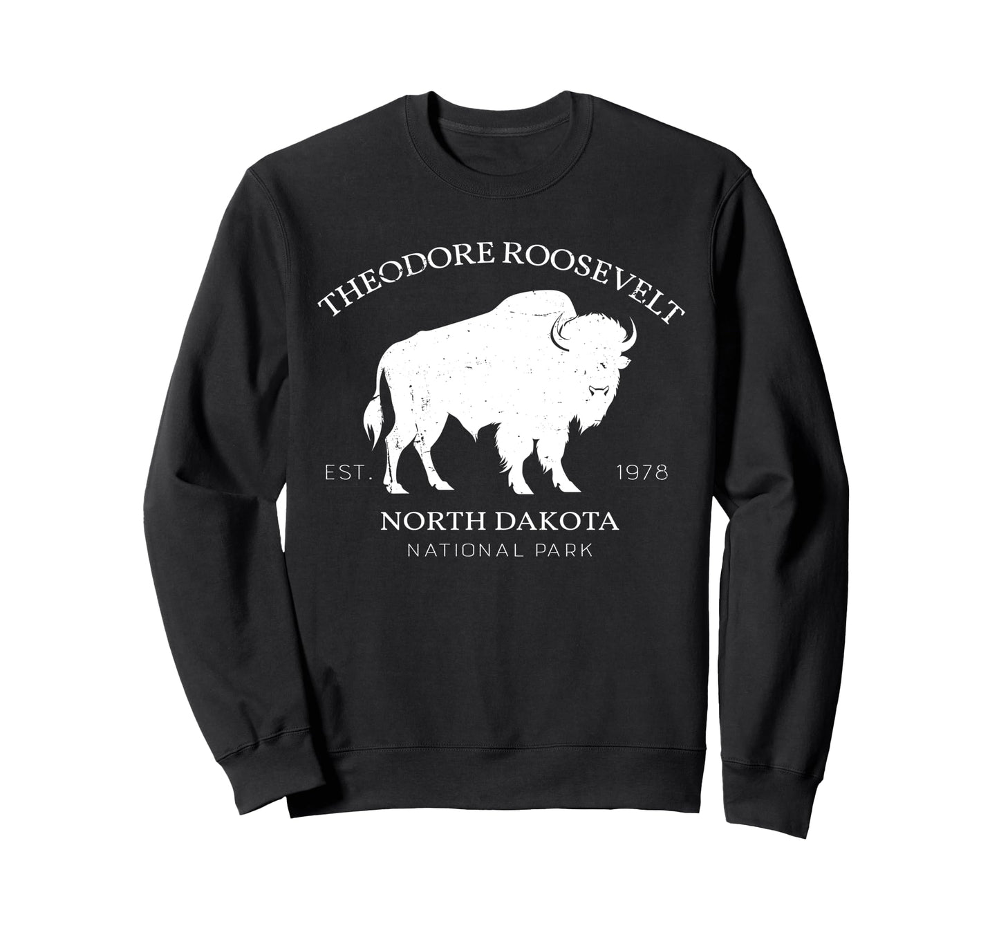 Us Theodore Roosevelt National Park Sweatshirt - Unique Graphic Unisex