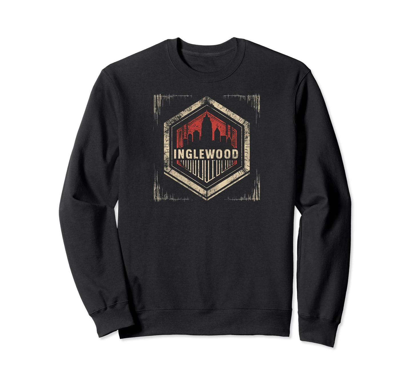Inglewood Grit 90S Grunge Urbandecay Mens Sweatshirt - Graphic Print Unisex