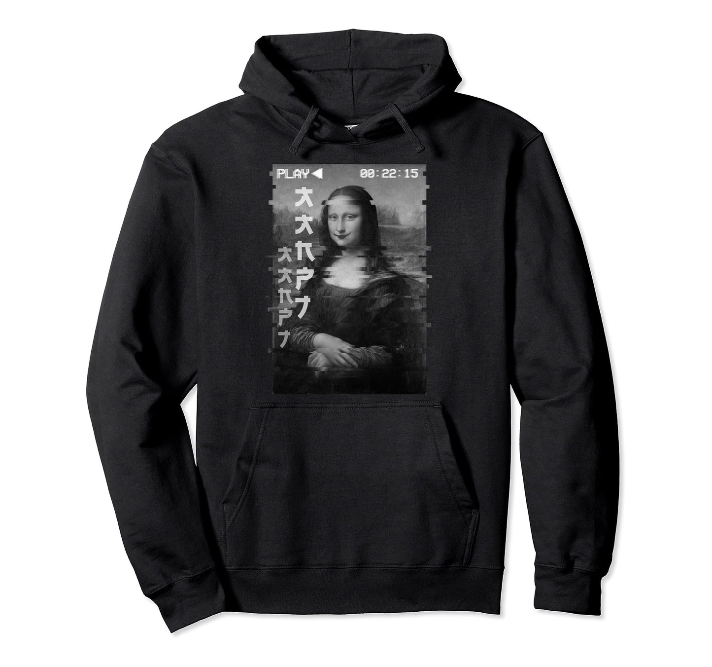 Japanese Glitch Art Vaporwave Aesthetic Hoodie - Novelty Apparel Men Women
