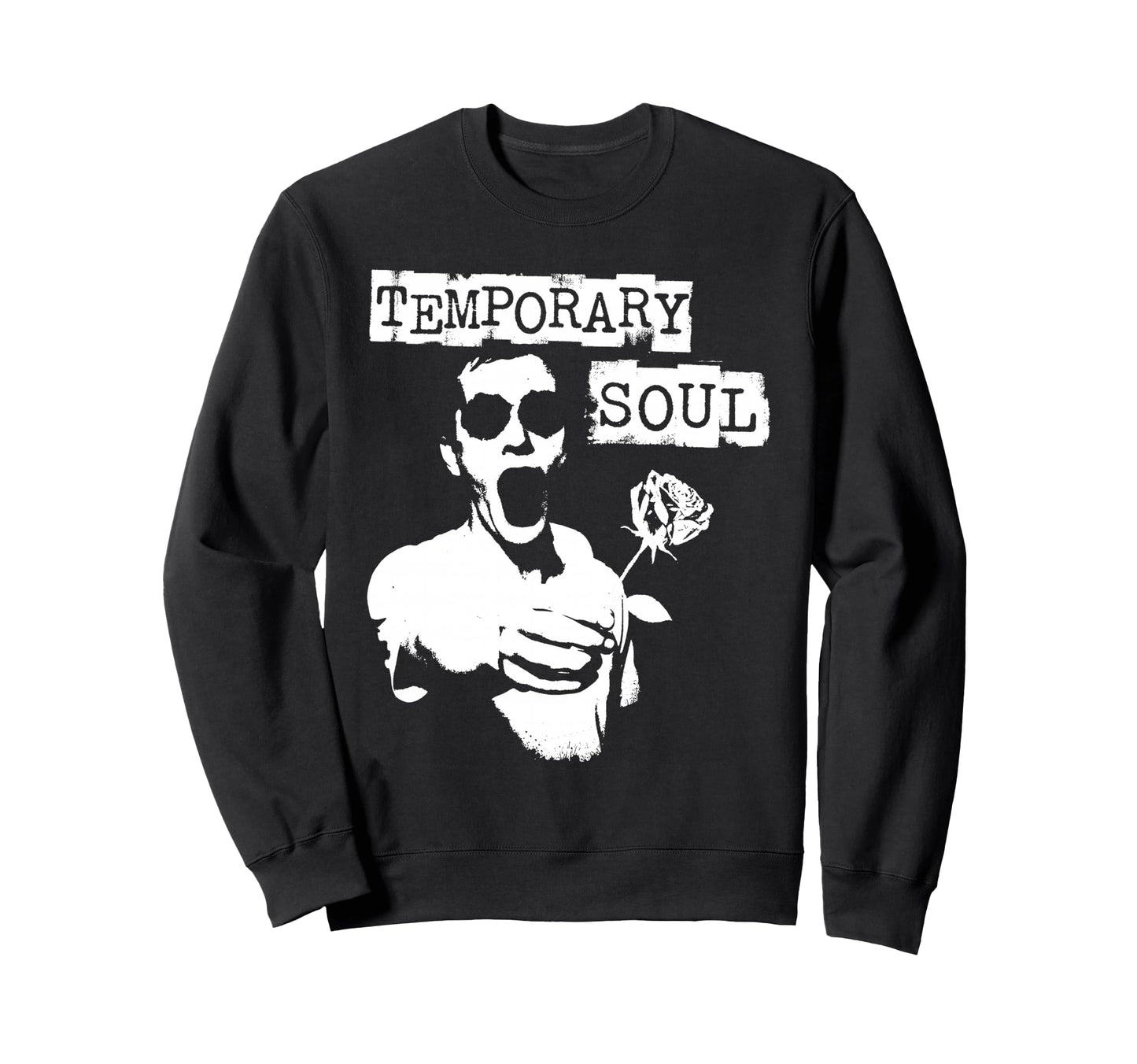 Punk Goth Graffiti 90S Urban Grunge Sweatshirt - Novelty Apparel Unisex