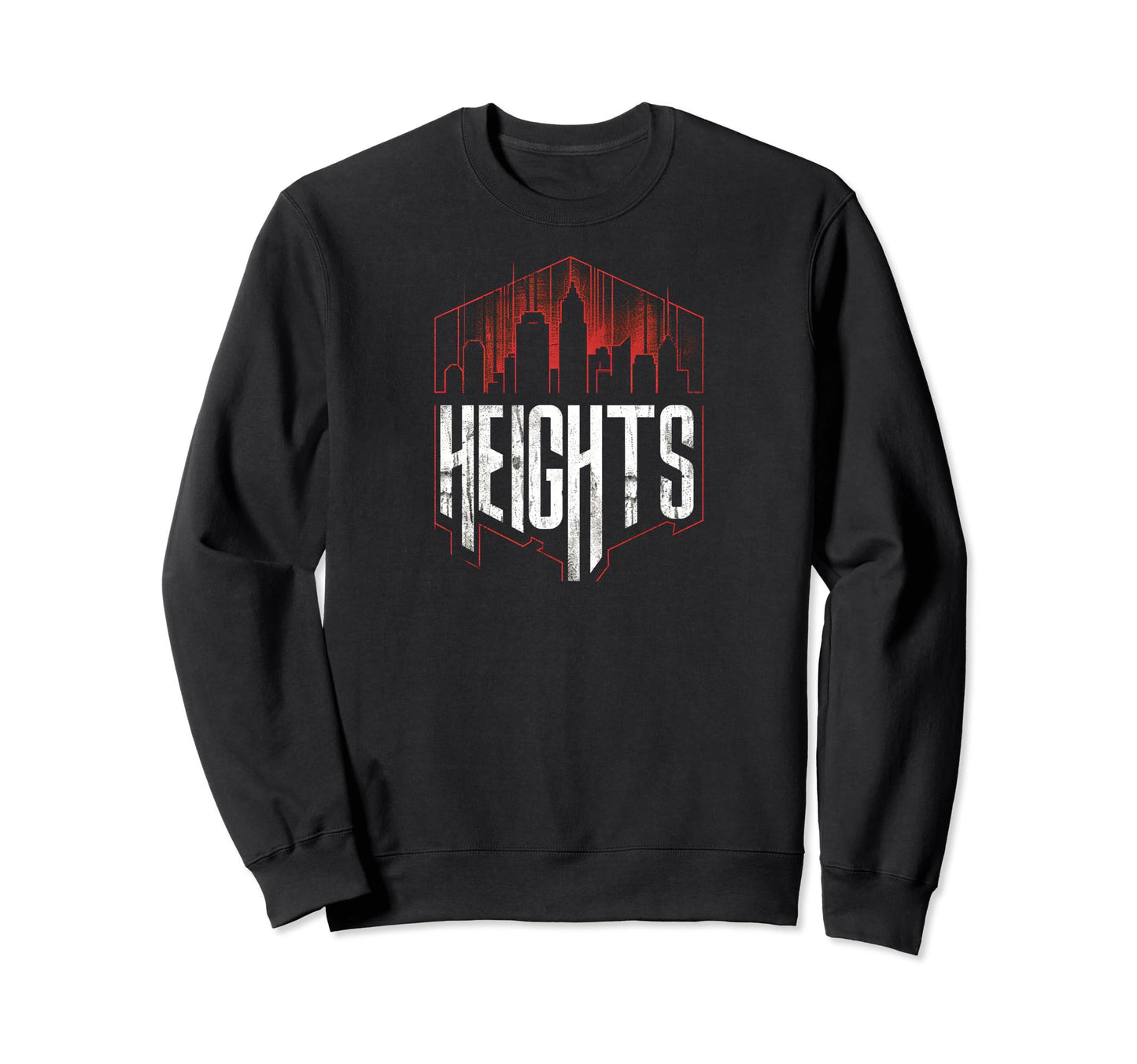 Heights Grit 90S Grunge Urbandecay Mens Sweatshirt - Graphic Print Unisex