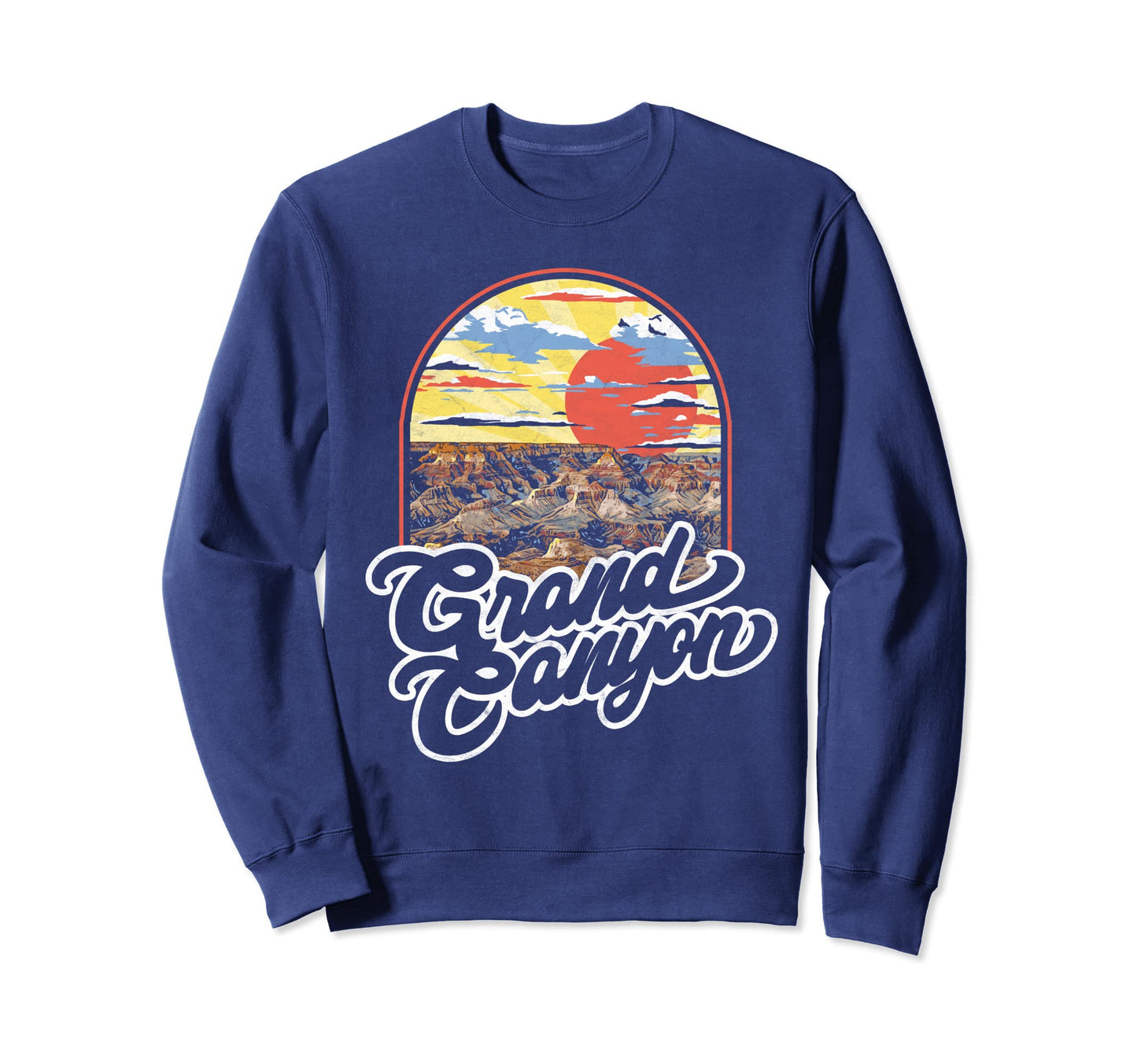 Grand Canyon National Park 80S Sweatshirt - Graphic Print for Adults