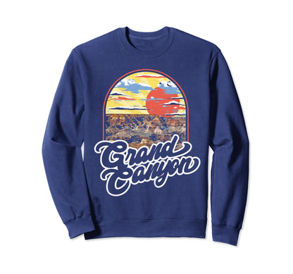 Grand Canyon National Park 80S Sweatshirt - Graphic Print for Adults