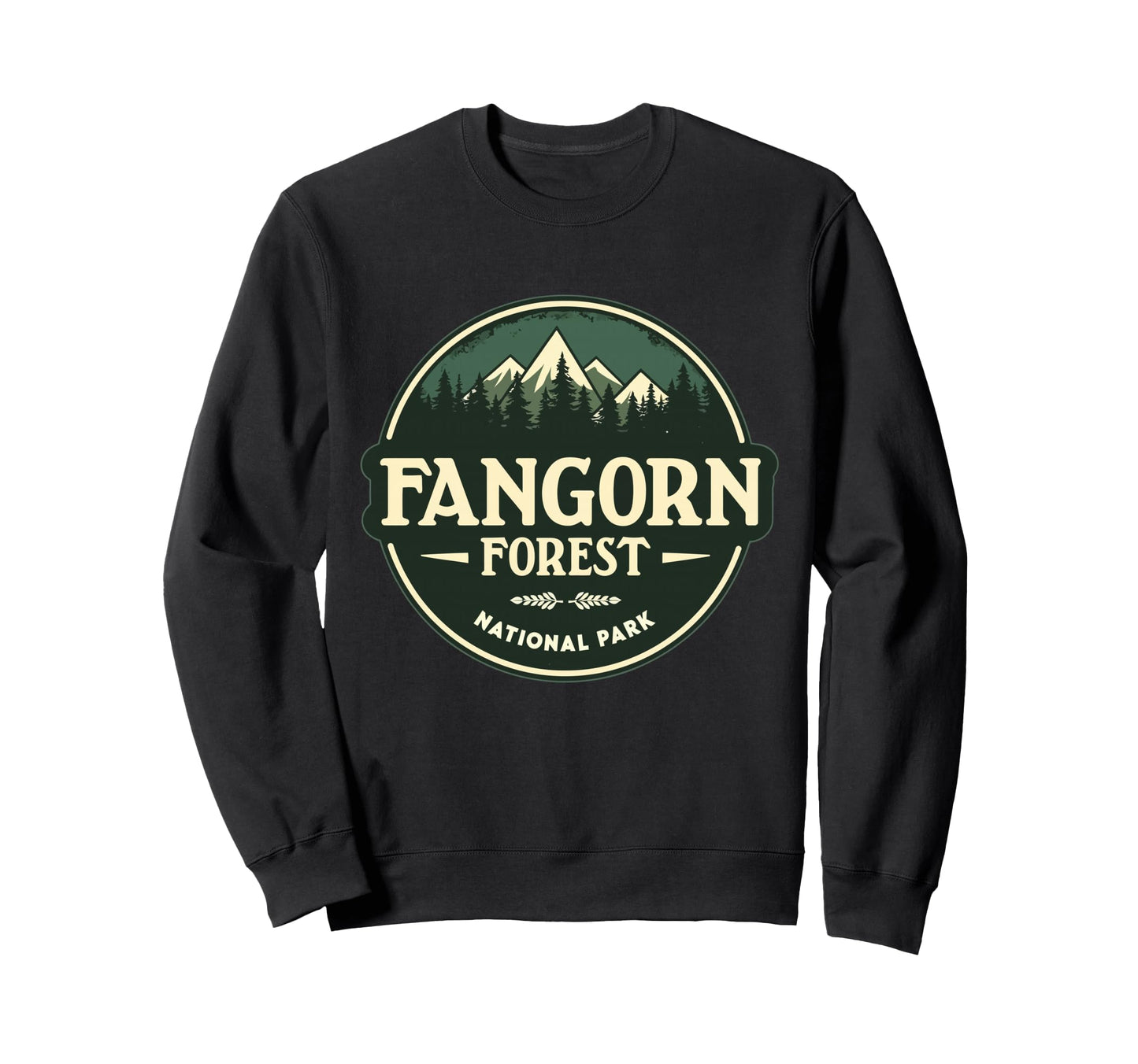 Fangorn Forest National Park Sweatshirt - Custom Art Print Men Women