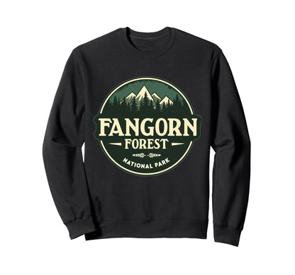 Fangorn Forest National Park Sweatshirt - Custom Art Print Men Women