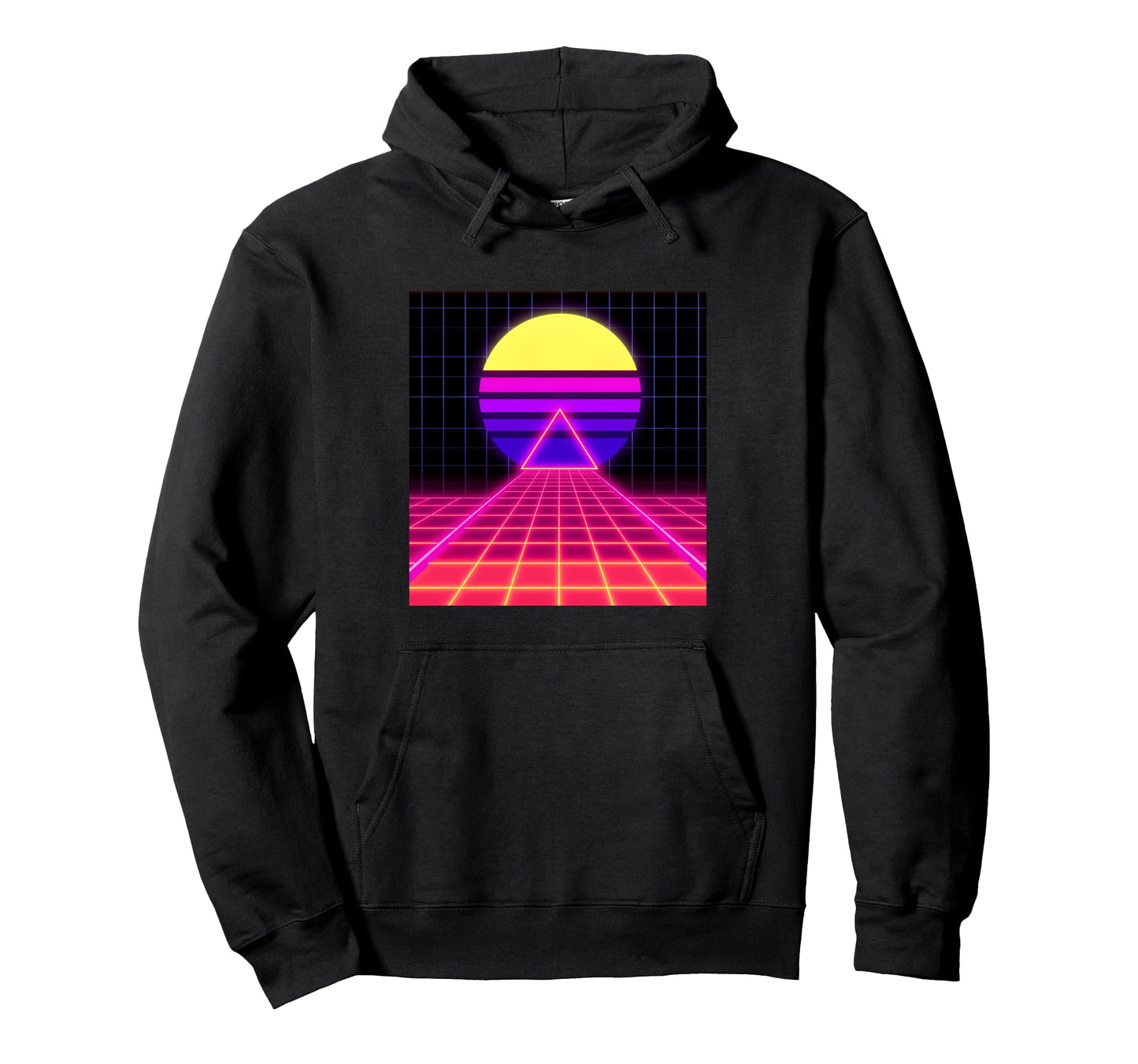Synthwave Retrowave 80S 90S Vaporwave Hoodie - Graphic Print Unisex