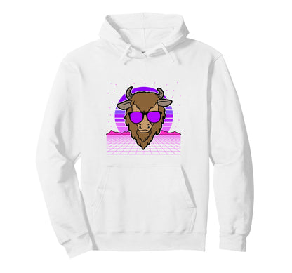 Aesthetic Vaporwave Outfits Buffalo Hoodie - Unique Graphic Unisex