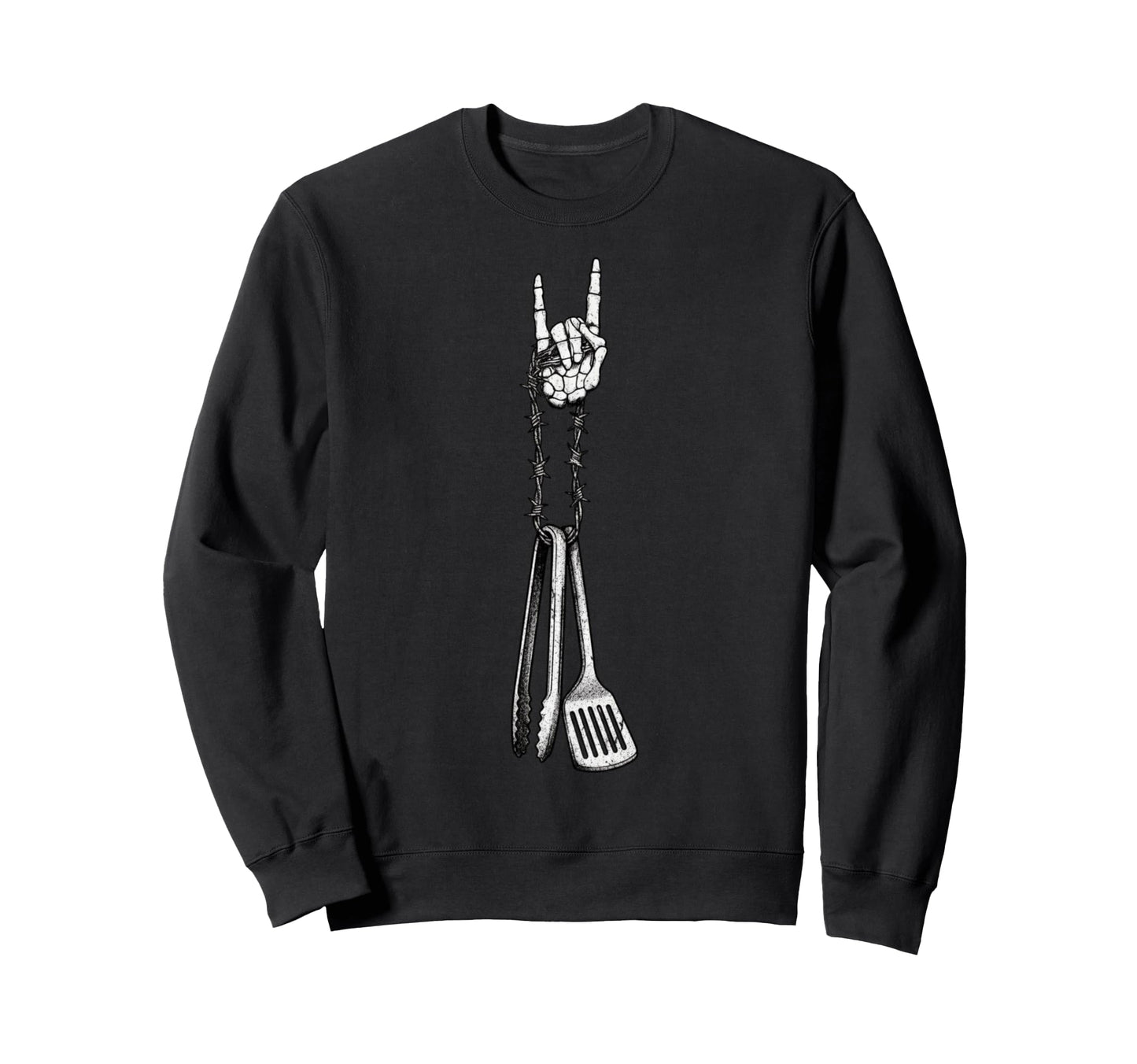 Grill Master Grilling Bbq 90S Alt Sweatshirt - Unique Graphic Men Women