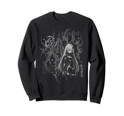 Y2K Grunge Anime Goth Alt Sigilism Sweatshirt - Aesthetic Graphic Unisex