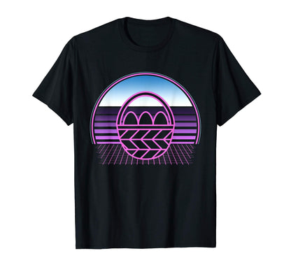 Easter 80S Vaporwave Aesthetic T-Shirt - Trendy Graphic Men Women