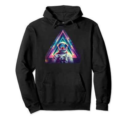 Astronaut Spaced Out Aesthetic Vaporwave Hoodie - Custom Art Print Unisex