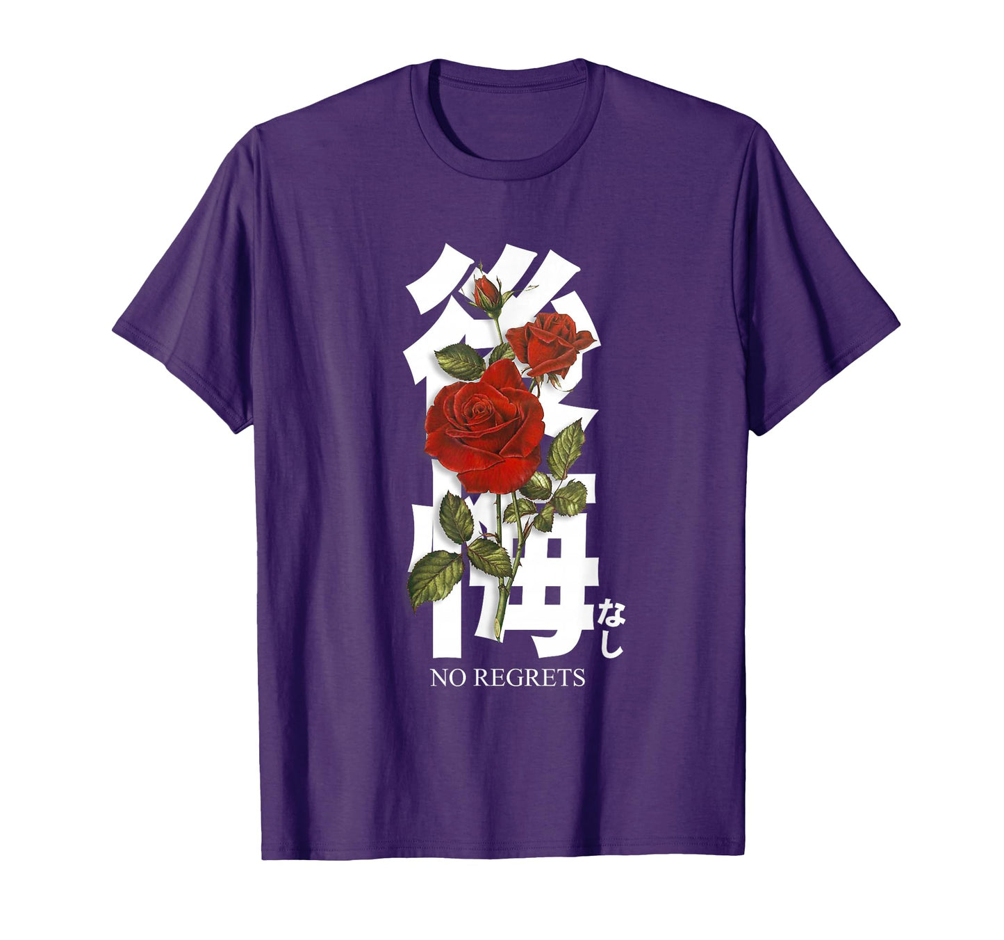Red Rose 80S 90S Soft Grunge T-Shirt - Casual Everyday Wear for Adults