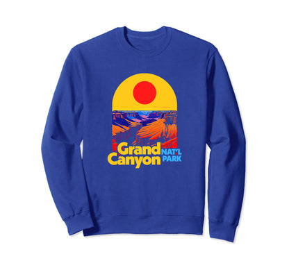 Grand Canyon National Park Outdoor Sweatshirt - Trendy Graphic Unisex